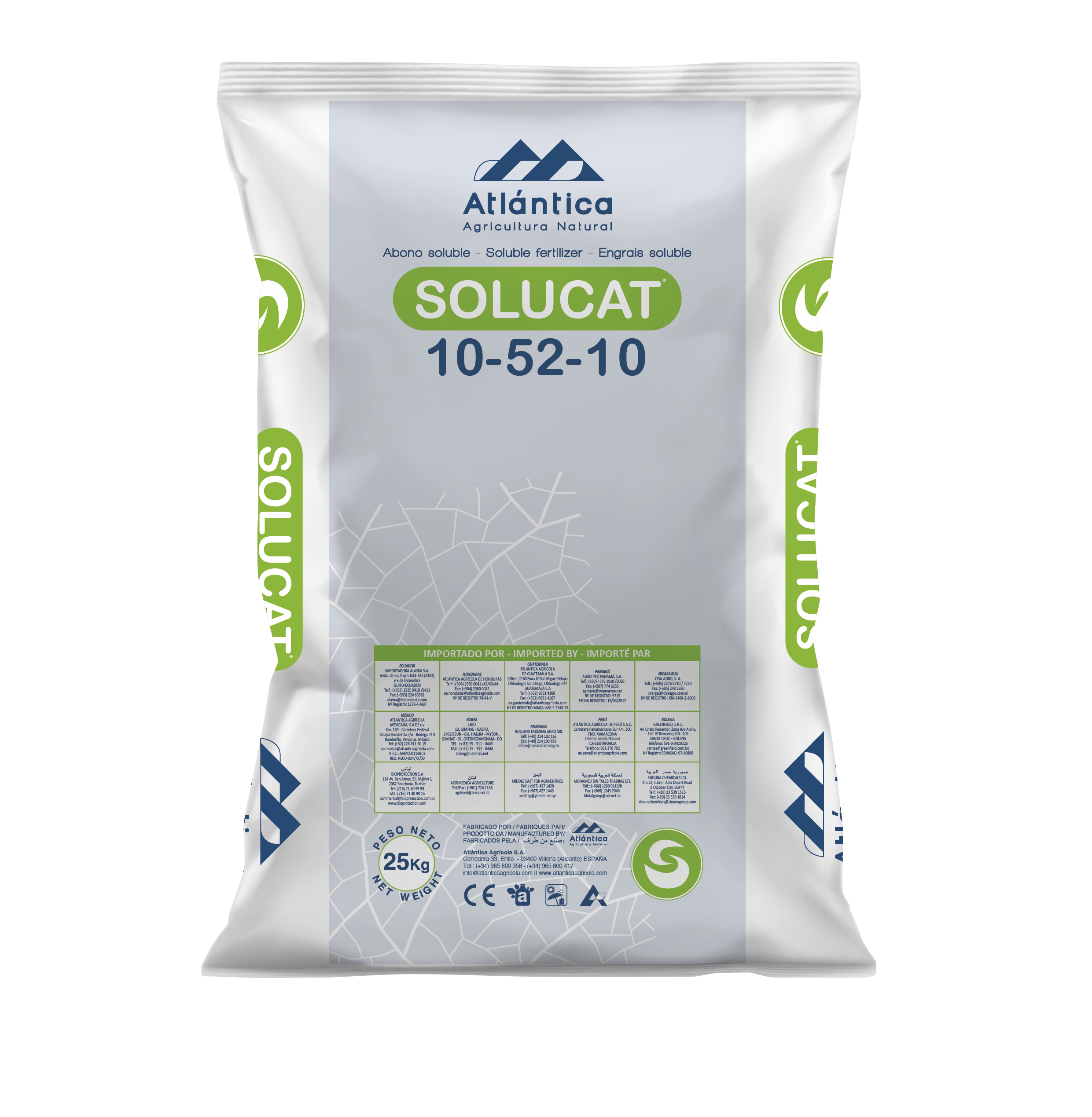 10-52-10-1 Atlantica Solucat 10-52-10 NPK - Görsel 1