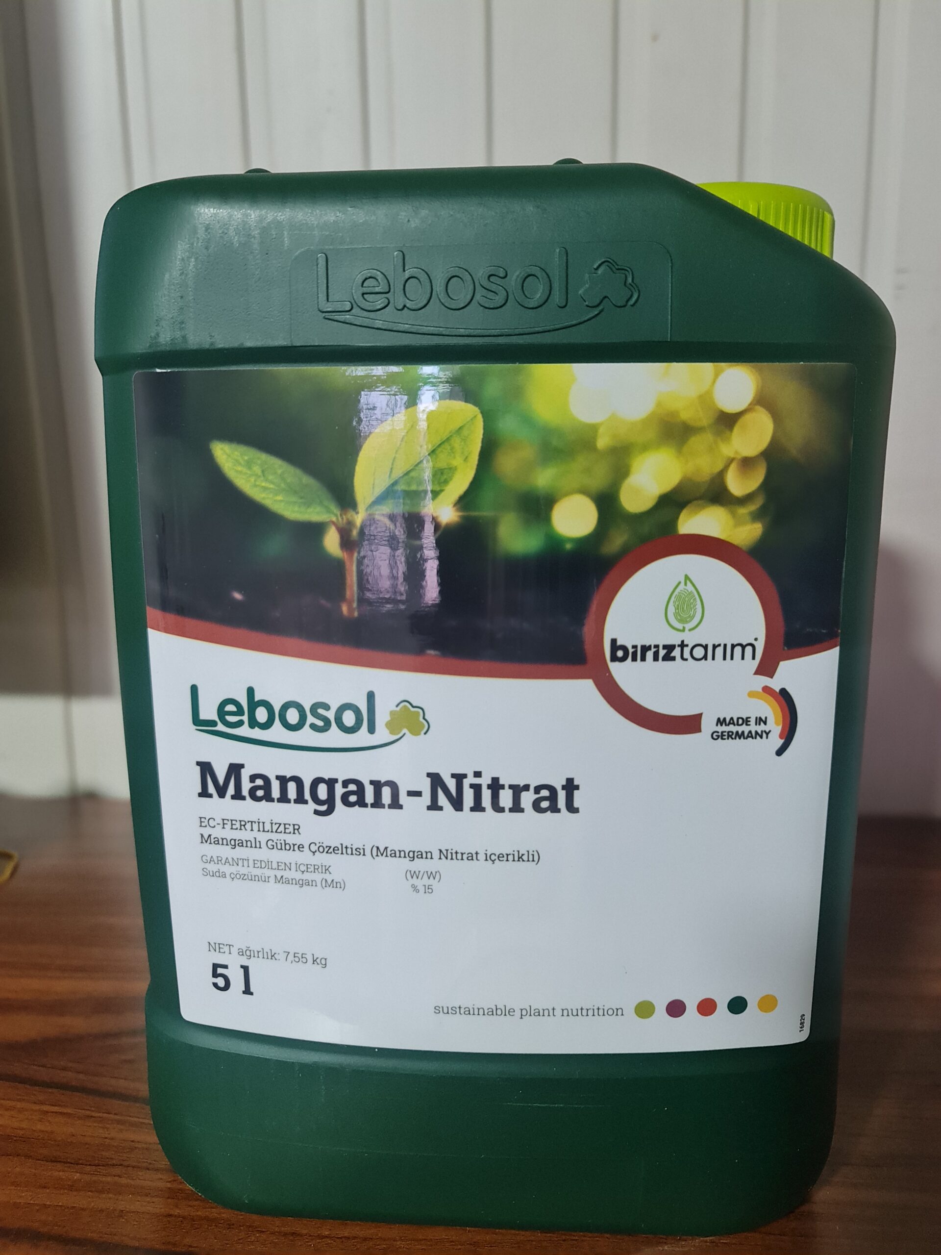 LEBOSOL MANGAN-NİTRAT 5LT LEBOSOL MANGAN-NİTRAT 5LT - Görsel 1
